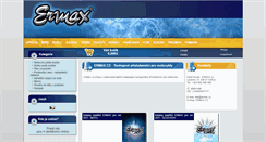 Desktop Screenshot of ermax.cz